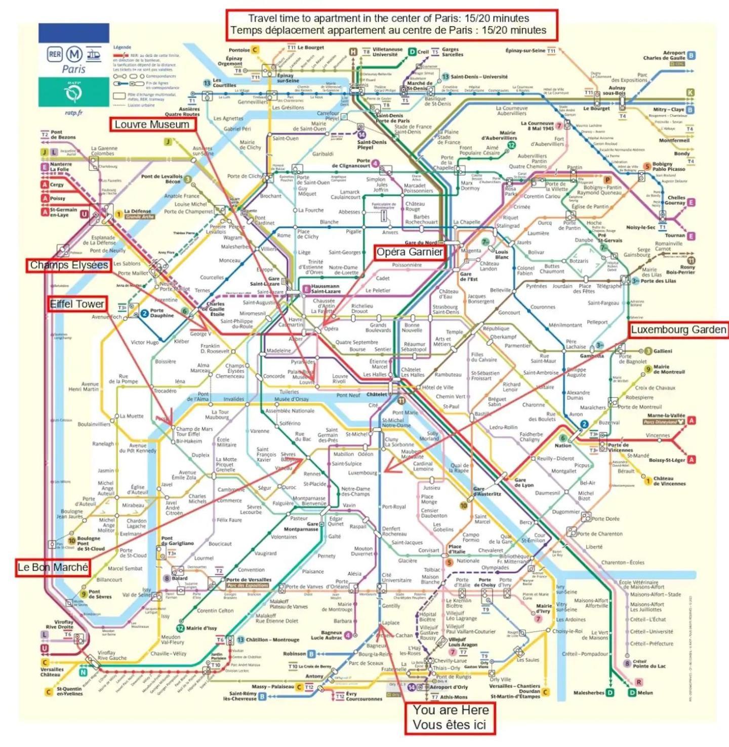 ארקואיל 67M2-15 Minutes To Paris Central מראה חיצוני תמונה